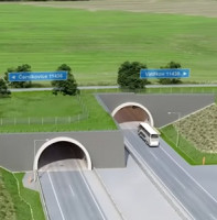 Začíná geotechnický průzkum pro tunel Prostřední Vrch na středočeské D3